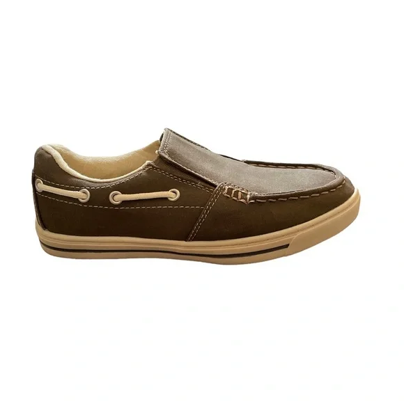 Vintage Dexter Brown Leather Slip On Loafers Mens Size 9.5 USA Dexter Loafer Brown Casual Shoes for Men for sale | eBay main image 3